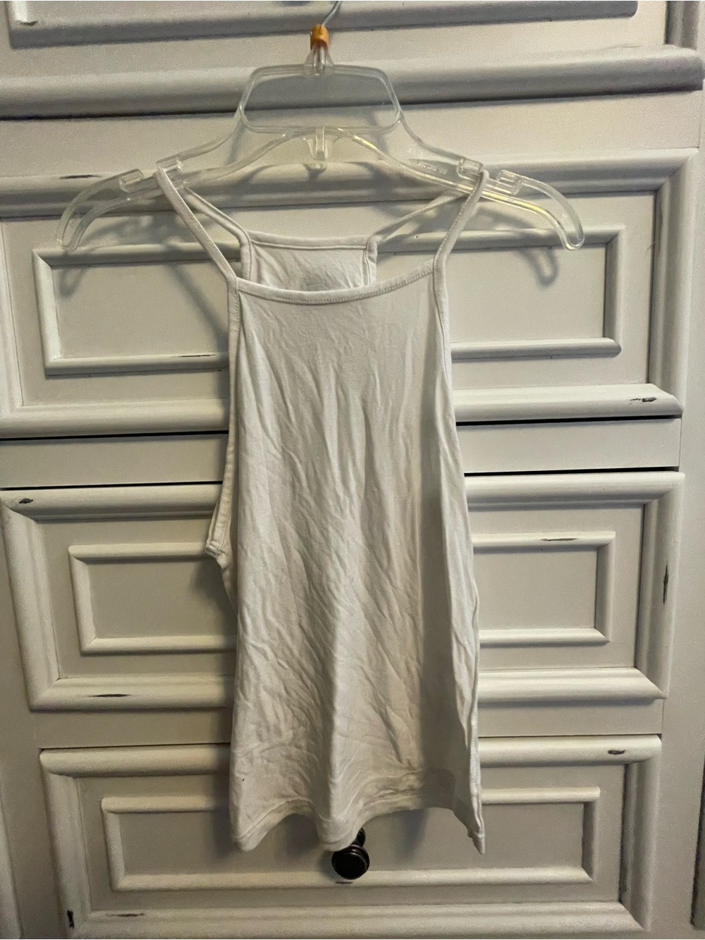 Women's White Tank Top. Soft & Sexy